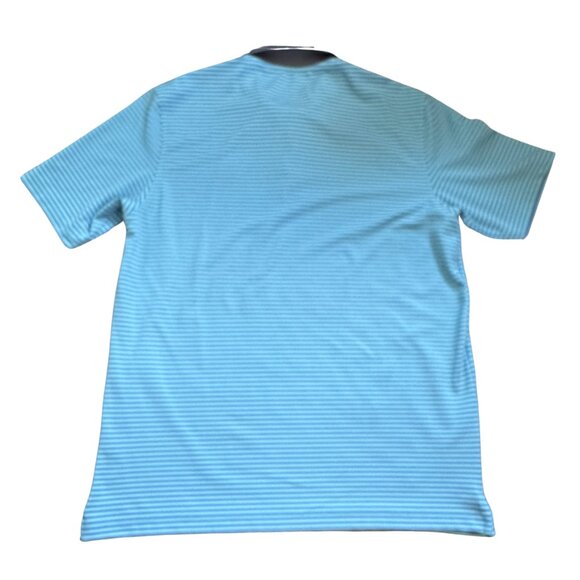 Men's Southern Shirt Collard Shirt Blue Stripes size Medium - Picture 3 of 5